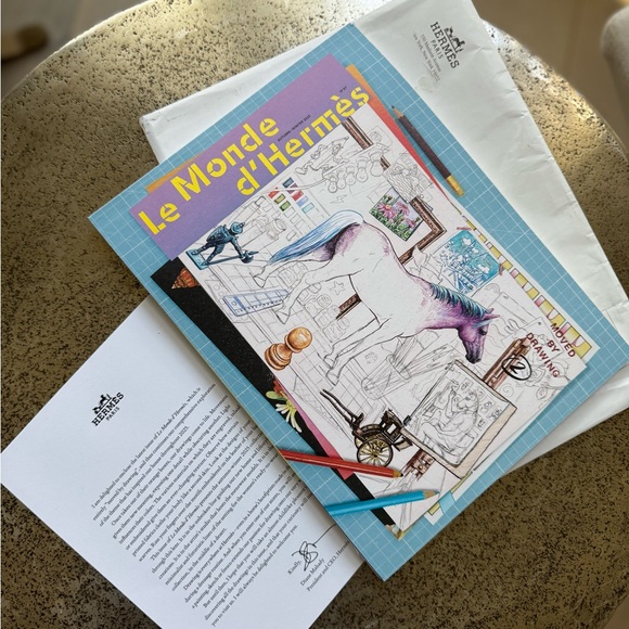 Hermes paperback coffee table magazine Le Mode d’Hermes No. 87 Autumn Winter 25 - Picture 7 of 8